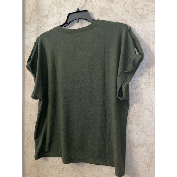 💕SALE 4 for $10💕Trueself Grateful Short Sleeve Fuzzy Tshirt Size 2X - Picture 3 of 5